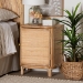 bali & pari Kiara Bohemian Natural Rattan Nightstand - BSOWS050-Natural Rattan-NS