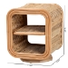 bali & pari Bethari Bohemian Natural Rattan Nightstand - BSOWS056-Natural Rattan-NS