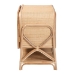 bali & pari Gitano Bohemian Natural Rattan 2-Door Storage Cabinet - BSOWS085-B-Natural Rattan-Cabinet