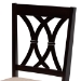 Baxton Studio Aggie Modern Sand Fabric and Dark Brown Finished Wood 5-Piece Dining Set - BSOLindy-Sand/Dark Brown-5PC Dining Set