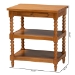 Baxton Studio Imogene Retro-Modern Walnut Brown Finished Wood End Table - BSOJY23A427-Brown Wooden-ET
