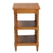 Baxton Studio Imogene Retro-Modern Walnut Brown Finished Wood End Table - BSOJY23A427-Brown Wooden-ET