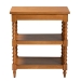 Baxton Studio Imogene Retro-Modern Walnut Brown Finished Wood End Table - BSOJY23A427-Brown Wooden-ET