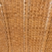 bali & pari Blossom Bohemian Honey Rattan Accent Flower Chair - BSOBlossom-Light Honey Rattan-CC