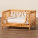 bali & pari Kierra Bohemian Honey Rattan Pet Bed - BSOModel 1-Light Honey Rattan-Pet Bed