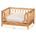 bali & pari Kierra Bohemian Honey Rattan Pet Bed - BSOModel 1-Light Honey Rattan-Pet Bed
