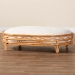 bali & pari Jovia Bohemian Honey Rattan Pet Bed - BSOModel 4-Light Honey Rattan-Pet Bed