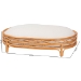 bali & pari Jovia Bohemian Honey Rattan Pet Bed - BSOModel 4-Light Honey Rattan-Pet Bed
