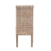 bali & pari Santiago Bohemian Grey Natural Kubu Rattan and Mango Wood Dining Chair - BSOMD-29540-Grey Natural-DC