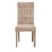 bali & pari Nevina Bohemian Grey Kubu Rattan and Mango Wood Dining Chair - BSOMD-29605/Desy Kubu-Grey Natural-DC
