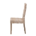 bali & pari Nevina Bohemian Grey Kubu Rattan and Mango Wood Dining Chair - BSOMD-29605/Desy Kubu-Grey Natural-DC