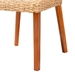 bali & pari Rowen Bohemian Light Honey Kubu Rattan and Mahogany Wood Dining Chair - BSOMD-38034/Nope-Natural-DC