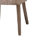 bali & pari Niesha Bohemian Grey Natural Kubu Rattan and Mahogany Wood Dining Chair - BSOMD-39222-Kubu Grey/Natural Rattan-DC