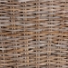 bali & pari Niesha Bohemian Grey Natural Kubu Rattan and Mahogany Wood Dining Chair - BSOMD-39222-Kubu Grey/Natural Rattan-DC
