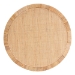 bali & pari Kalimantan Bohemian Light Honey Rattan and Mahogany Wood Coffee Table - BSOKALIMANTAN-Light Honey Round-Rattan-Coffee Table