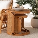 bali & pari Eldon Bohemian Honey Rattan 2-Piece Nesting End Table Set - BSOEldon-Light Honey Rattan-Nesting End Table Set