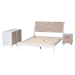 Baxton Studio Louetta Carved Contrasting 3-Piece Bedroom Set - BSOSW8591-White-3PC King Bedroom Set