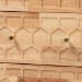 Baxton Studio Hosea Japandi Carved Honeycomb Natural 6-Drawer Dresser - BSOSW8000-61D6D-6DW-Natural-Dresser