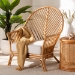bali & pari Lisabon Bohemian Light Honey Rattan Arm Chair - BSOLISABON-Light Honey Rattan-CC