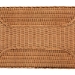bali & pari Minahasa Bohemian Light Honey Braided Rattan Side Table - BSOMINAHASA-Light Honey Rattan-End Table