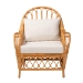 bali & pari Reina Bohemian Light Honey Rattan Arm Chair - BSORegal 2-Light Honey Rattan-CC