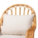 bali & pari Reina Bohemian Light Honey Rattan Arm Chair - BSORegal 2-Light Honey Rattan-CC