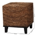 bali & pari Verino Bohemian Natural Seagrass End Table - BSOVerino-Seagrass-ET