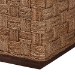 bali & pari Karina Bohemian Natural Seagrass End Table - BSOKARINA-Seagrass-ET