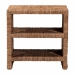 bali & pari Liza Bohemian Natural Seagrass End Table - BSOLIZZA-Seagrass-ET
