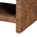 bali & pari Liza Bohemian Natural Seagrass End Table - BSOLIZZA-Seagrass-ET