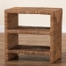 bali & pari Liza Bohemian Natural Seagrass End Table - BSOLIZZA-Seagrass-ET