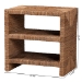bali & pari Liza Bohemian Natural Seagrass End Table - BSOLIZZA-Seagrass-ET