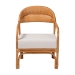 bali & pari Marisa Bohemian Light Honey Rattan Arm Chair - BSOMARISA-Light Honey Rattan-CC