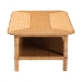 bali & pari Minahasa Bohemian Light Honey Braided Rattan Coffee Table - BSOMINAHASA-Light Honey Rattan-Coffee Table