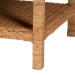 bali & pari Minahasa Bohemian Light Honey Braided Rattan Coffee Table - BSOMINAHASA-Light Honey Rattan-Coffee Table