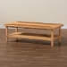 bali & pari Minahasa Bohemian Light Honey Braided Rattan Coffee Table - BSOMINAHASA-Light Honey Rattan-Coffee Table