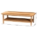 bali & pari Minahasa Bohemian Light Honey Braided Rattan Coffee Table - BSOMINAHASA-Light Honey Rattan-Coffee Table