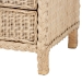 bali & pari Lanica Japandi Sun Bleached Rattan 3-Drawer Nightstand - BSOBraided Sun Bleached Ivory-Wood/Rattan-3DW-NS