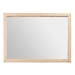 bali & pari Lanica Japandi Sun Bleached Rattan Wall Mirror - BSOBraided Sun Bleached Ivory-Wood/Rattan-Mirror