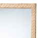 bali & pari Lanica Japandi Sun Bleached Rattan Wall Mirror - BSOBraided Sun Bleached Ivory-Wood/Rattan-Mirror