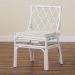 bali & pari Carwyn Bohemian White Rattan Dining Chair - BSOWS096-White Wash-Rattan-DC