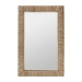 bali & pari Geralyn Japandi Natural Seagrass Rectangular Wall Mirror