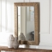 bali & pari Geralyn Japandi Natural Seagrass Rectangular Wall Mirror - BSOWS098-Natural Rattan-Mirror