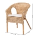 bali & pari Abbey Modern Bohemian Natural Rattan Dining Chair - BSO12717-Natural Rattan-DC-Version 2