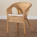 bali & pari Abbey Modern Bohemian Natural Rattan Dining Chair - BSO12717-Natural Rattan-DC-Version 2