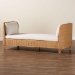 bali & pari Diva Bohemian Light Honey Rattan Daybed - BSODiva-Light Honey Rattan/Cushioned-Daybed