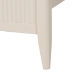 Baxton Studio Primrose Mid-Century Ivory Fluted Wood Queen Size Platform Bed - BSOSW8596-Ivory-Queen