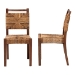 bali & pari Cordoba Bohemian Natural Seagrass and Mahogany Wood 2-Piece Dining Chair - BSOCordoba-Seagrass-DC