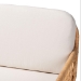 bali & pari Pakis Bohemian Light Honey Rattan Tete-a-Tete Sofa - BSOPakis-Light Honey-Sofa