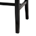bali & pari Prita Bohemian Paper Loom and Black Mahogany Wood Dining Chair - BSODCC-01-Wood/Black-DC